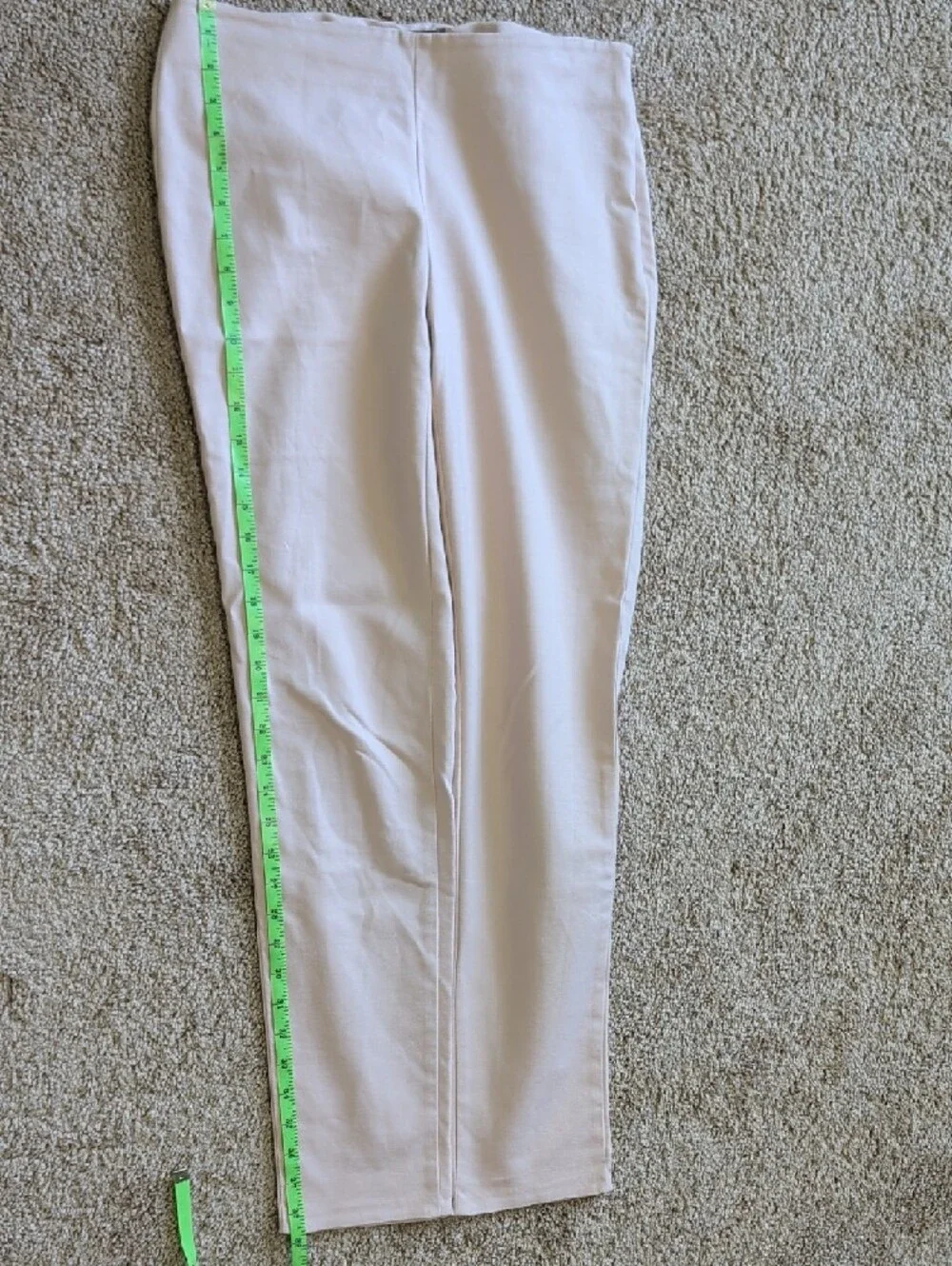 Vince Camuto Women's Straight Leg Pants in Light Beige - Picture 12 of 13